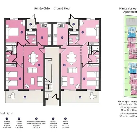At17 Two Bed On Oasis Parque 公寓 波尔蒂芒
